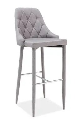 Барный стул Trix H-1 Серый SIGNAL 2608 фото