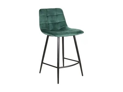 Барный стул MILA H-2 Velvet Зелений SIGNAL 7399 фото