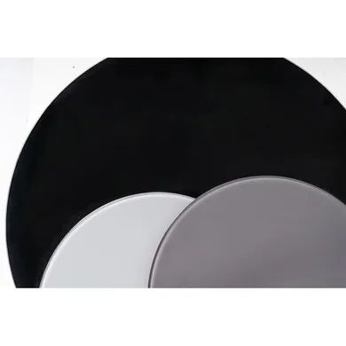 Комплект журнальных столиков Artemida Серый / Черный 80х80 см SIGNAL 1737 фото