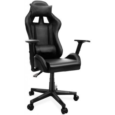 Ігрове крісло Bonro Elite чорне (42300107) borno42300107 фото