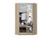 Шафа-купе кутова Дзеркало/Дзеркало з піскоструминним малюнком, LuxeStudio a_m_l6072020-212-96 фото 4