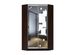 Шафа-купе кутова Дзеркало/Дзеркало з піскоструминним малюнком, LuxeStudio a_m_l6072020-212-101 фото 9