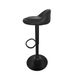 Барний стілець зі спинкою Bonro B-075 чорний (чорна основа) (42400100) borno42400100 фото 13