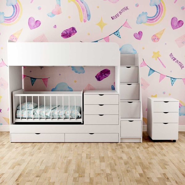 Кровать-чердак детская Art іn Head Binky ДС702 для 2-х 233.2x180x83.2 110211315-2494 фото