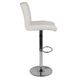Барний стілець зі спинкою Bonro BC-0106 білий (40080027) borno40080027 фото 4