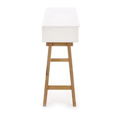 Стол письменный KN-1 Белый 110х35 см HALMAR 4582 фото