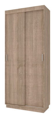 Раздвижной шкаф для одежды Doros Fast Дуб Cонома 2 ДСП 90х42х210 (150000) 150000-1782247664 фото
