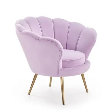 Кресло Amorino Velvet Розовый HALMAR 4133 фото