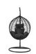 Підвісне крісло-гойдалка кокон Bonro 329S (чорно-сіре) (46000009) borno46000009 фото 3