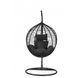 Подвесное кресло-качалка кокон Bonro 329S (черно-серое) (46000009) borno46000009 фото 8