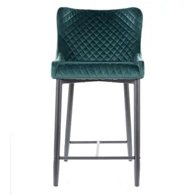 Барний стілець Colin B H-2 Velvet Зелений SIGNAL 1536-3 фото