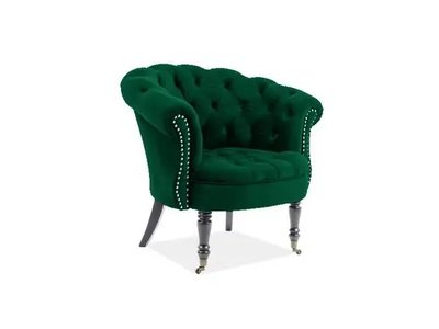 Кресло Philips Velvet Зеленый 87 х 78 см SIGNAL 2743 фото