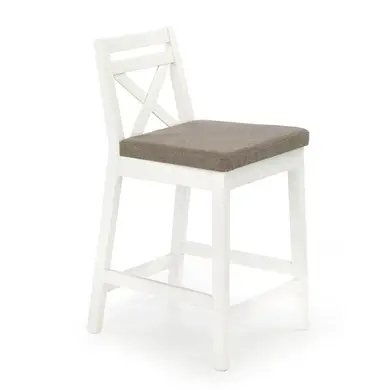 Барный стул Borys Low Белый HALMAR 4631 фото