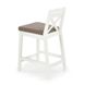 Барний стілець Borys Low Білий HALMAR 4631 фото 3