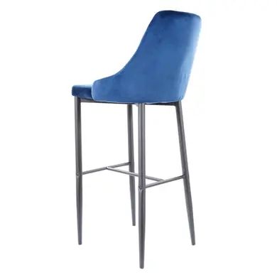 Барний стілець Trix B H-1 Velvet Синій SIGNAL 2608-2 фото