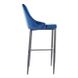 Барний стілець Trix B H-1 Velvet Синій SIGNAL 2608-2 фото 4