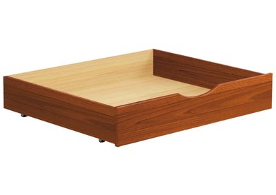 Подкроватный ящик Estella с деревянными боковинами, Бук/Массив, Комфорт, для 190 см, цвет Белый a_m_l7122020-2-47 фото