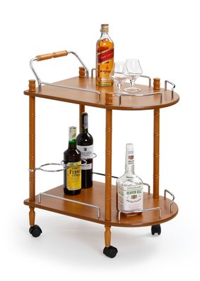Барный столик Bar-4 Дуб 60x40x75 см HALMAR 4679 фото