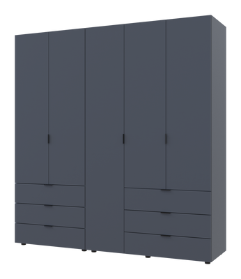 Распашной шкаф для одежды Doros ГЕЛАР комплект 2+3 ДСП 42002132-1782247685 фото