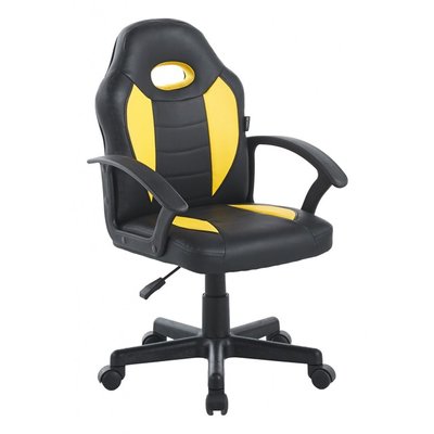 Крісло офісне геймерське Bonro B-043 жовте (42400423) borno42400423 фото
