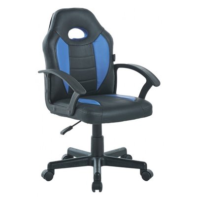 Крісло офісне геймерське Bonro B-043 синє (42400422) borno42400422 фото