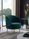 Кресло "Сильвия" изумрудный + золото Vetro-silviya-emerald-armchair фото 11