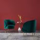 Кресло "Сильвия" изумрудный + золото Vetro-silviya-emerald-armchair фото 17