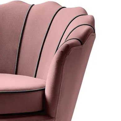 Кресло ANGELO Velvet Розовый HALMAR 7105 фото