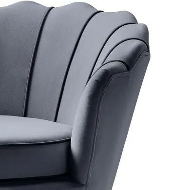 Кресло ANGELO Velvet Серый HALMAR 7106 фото