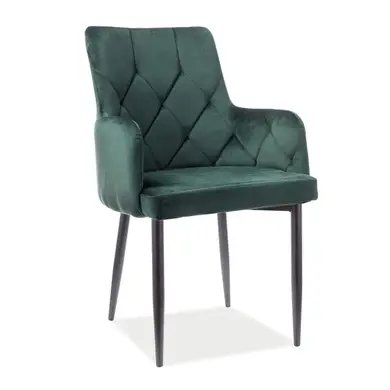 Кресло RICARDO B Velvet Зеленый SIGNAL 1506 фото
