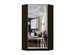 Шкаф-купе угловой Зеркало/Зеркало с рисунком пескоструй, LuxeStudio a_m_l6072020-212-126 фото 3