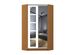 Шкаф-купе угловой Зеркало/Зеркало с рисунком пескоструй, LuxeStudio a_m_l6072020-212-126 фото 5