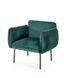 Кресло BRASIL Velvet Темно-Зеленый HALMAR 7115 фото 2