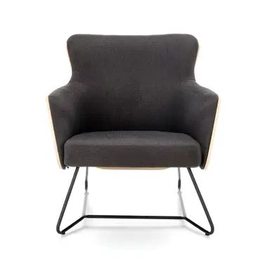 Кресло CHILLOUT Темно-Серый/Дуб Натуральный HALMAR 7123 фото