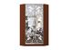 Шкаф-купе угловой Зеркало с рисунком пескоструй, LuxeStudio a_m_l6072020-213-106 фото 8