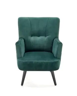 Кресло PAGONI Velvet Темно-зеленый HALMAR 7148 фото