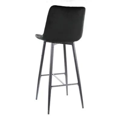 Барний стілець Chic H-1 Velvet Чорний SIGNAL 2575-1 фото