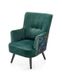 Кресло PAGONI Velvet Темно-зеленый HALMAR 7148 фото 1