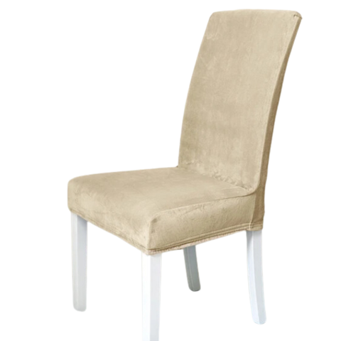 Вельветовий чохол для стільця Diana Textile Velvet al2203Camel фото