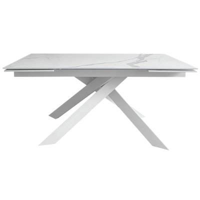Gracio Carrara White стол раскладной керамика 160-240 см DT894S-CARRARA WHITE фото