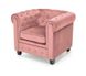 Кресло ERIKSEN Velvet Розовый HALMAR 7133 фото 1