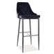 Барный стул Trix B H-1 Velvet Черный SIGNAL 2608-1 фото 1