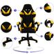 Крісло геймерське Bonro B-810 жовте (42300052) borno42300052 фото 13