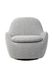 Поворотное кресло Vetro Mebel Каллисто Vetro-Callisto-gray- ripples-swivel-chair фото 6