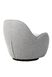 Поворотное кресло Vetro Mebel Каллисто Vetro-Callisto-gray- ripples-swivel-chair фото 4