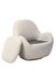 Поворотное кресло Vetro Mebel Каллисто Vetro-Callisto-ivory-swivel-chair фото 7