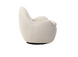 Поворотное кресло Vetro Mebel Каллисто Vetro-Callisto-ivory-swivel-chair фото 3