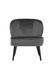 Кресло "Фабио" серый велюр + черный Vetro-fabio-grey-armchair фото 5