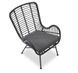 Кресло IKARO 2 Черный/Серый HALMAR 7143 фото 7