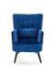 Кресло PAGONI Velvet Темно-Синий HALMAR 7149 фото 10